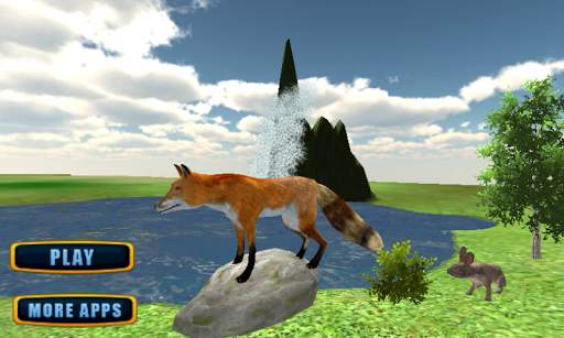 Angry Wild Fox Attack Sim 3D स्क्रीनशॉट 1