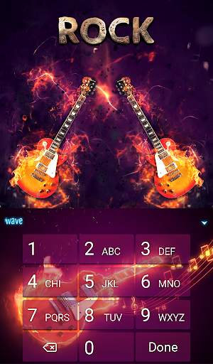 Rock Animated Keyboard स्क्रीनशॉट 5