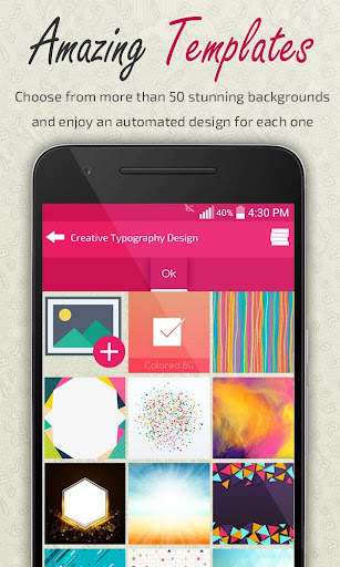 Creative Typography Design screenshot 2