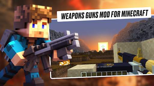 Weapons Guns Mod for Minecraft screenshot 1