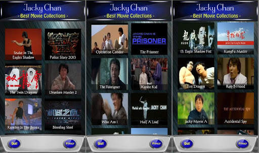Jackie Chan Best Action Movie Collections screenshot 1
