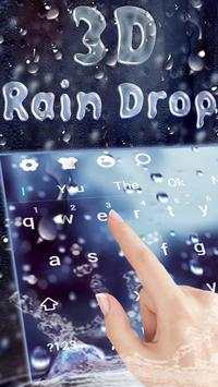 Clavier de chute de pluie 3D screenshot 2
