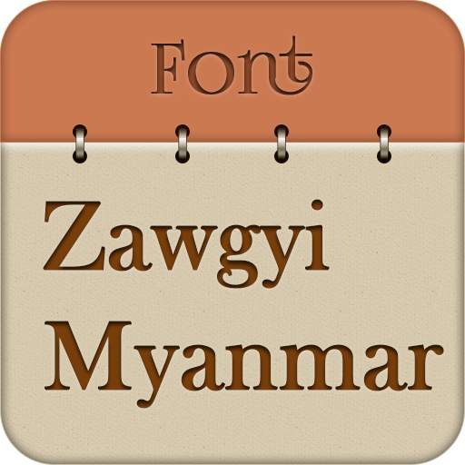 Zawgyi Myanmar Fonts 11.0