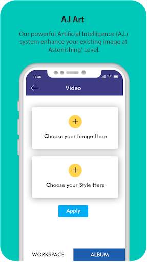 Hypdra - A.I. Powered Art, Video and Image  Maker screenshot 1