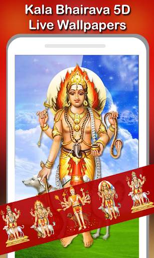 5D Kala Bhairava Live Wallpapers screenshot 2
