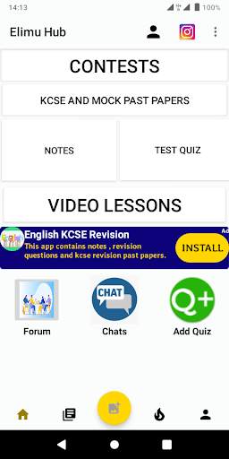 KCSE Revision app all subjects screenshot 1
