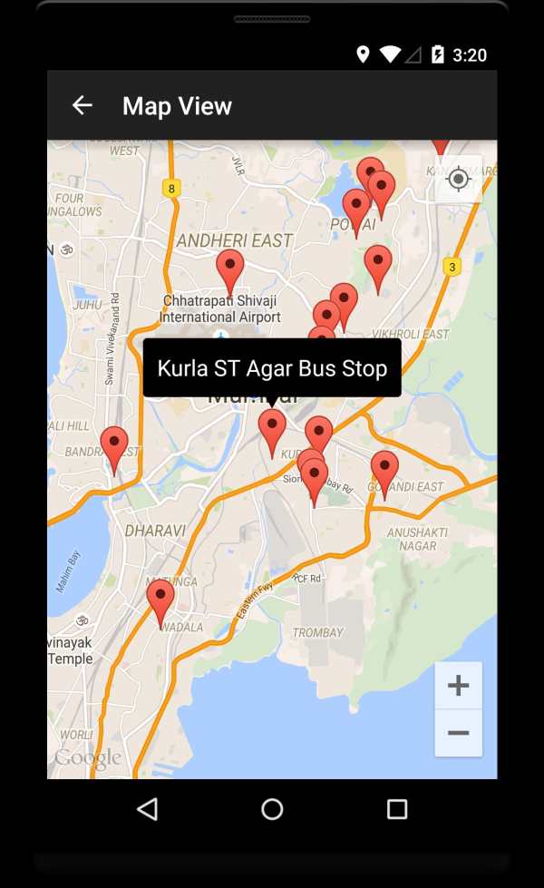 Locate Bus Station screenshot 2