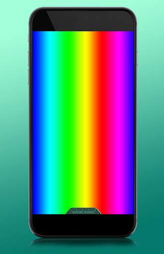 Rainbow display flashlight - Lights and effects screenshot 3