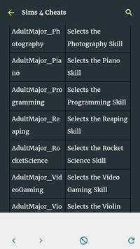 Cheats for sims 4 screenshot 4