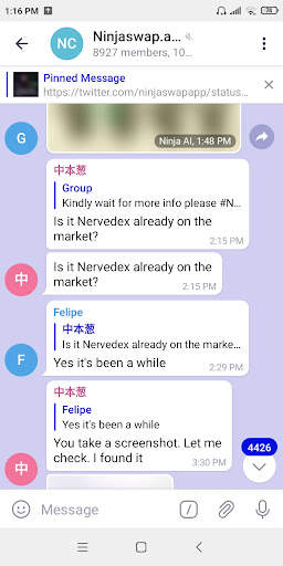 New Telegram lite Unofficial, plus messenger 2021 screenshot 1