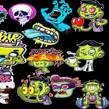 Zombie Stiker - WAStickerApps screenshot 3