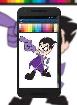 Coloring Teen Titan Go screenshot 3