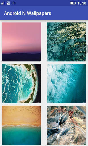 Wallpapers for Android N скриншот 4