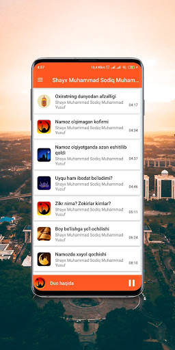 Shayx Muhammad Sodiq Muhammad Yusuf maruzalari MP3 screenshot 1