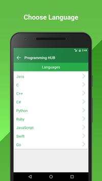 Programming screenshot 1