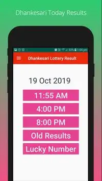 Dhankesari Lottery Result скриншот 2