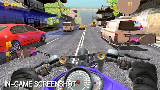 Traffic Speed Moto Rider 3D screenshot 3