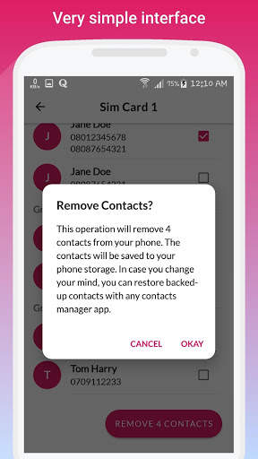 Duplicate Contacts Remover screenshot 5