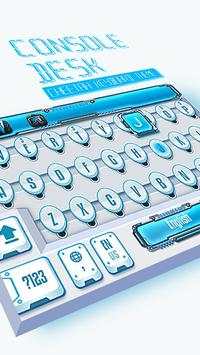 white 3d typewriter keyboard blue control screenshot 1