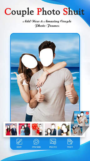 Couple Photo Suit: Love Couple Photo Suit screenshot 1