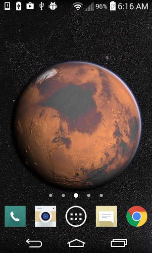 Mars in HD Gyro 3D Free screenshot 1