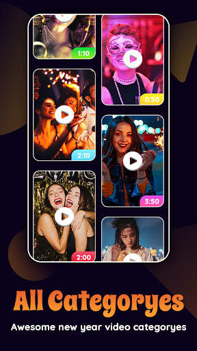 New year video maker, photo video maker 2021 screenshot 4