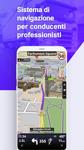 Sygic GPS Truck & Caravan screenshot 1
