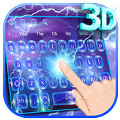 3D Lightning Keyboard Theme icon