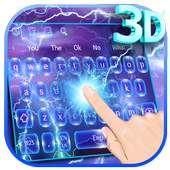 3D Lightning Keyboard Theme 10001004