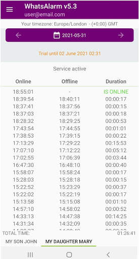 WaStats - WhatsApp Tracker screenshot 2