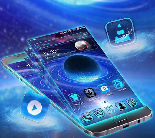 Galaxy Space Launcher Theme screenshot 3