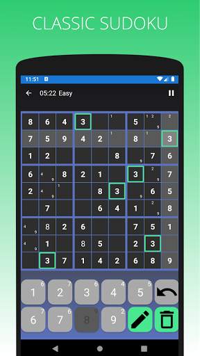 SUDOKU - Offline Free Classic Sudoku 2021 Games screenshot 1