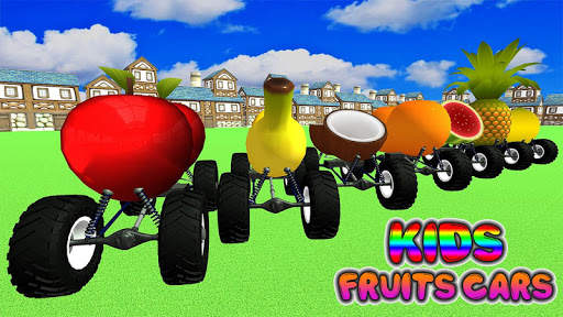 Fruit and Vegetable Smash Cars: Kids Learning Game screenshot 1