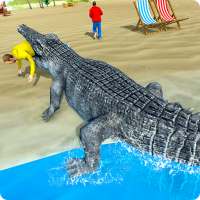 Hungry Crocodile Attack 3D: Cr logo