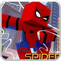 Minecraft Spider Man Mod PE logo