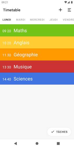 Class Timetable screenshot 1