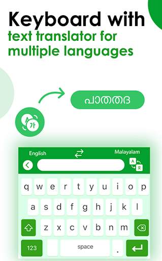 Malayalam voice typing keyboard & Translator screenshot 4