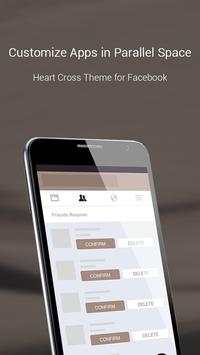 Heart Cross Theme-Facebook screenshot 3