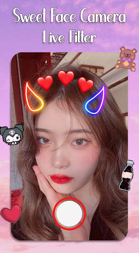 Sweet Face Camera Live Filter screenshot 3
