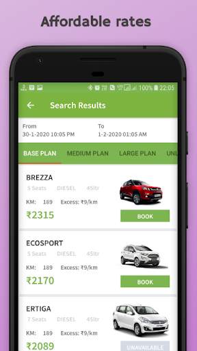 Lowcars :Self Drive Car Rental screenshot 4