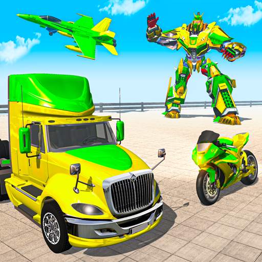 Car Robot Transport Truck Driving Games 2020 1.8