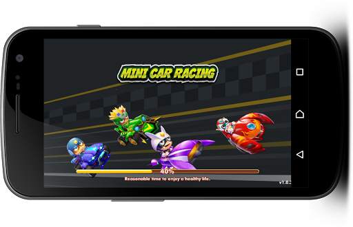 Cartoon Mini Car Racing in 3D स्क्रीनशॉट 2