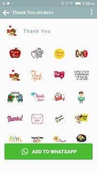 Thank You Very Much Stickers For Whatsapp 2019 screenshot 3
