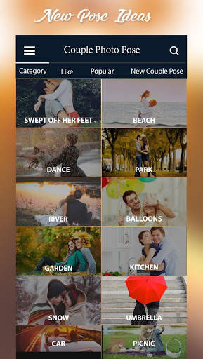 Photo Pose For Couples 2 تصوير الشاشة