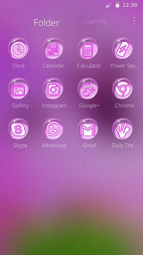 Butterfly 3D Launcher Themes screenshot 7
