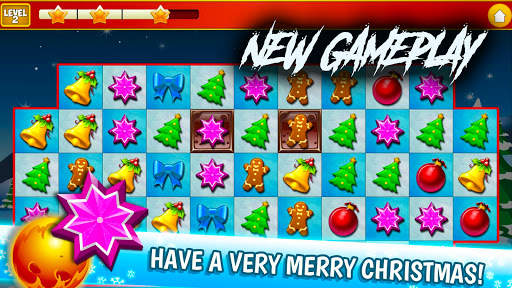 Christmas Santa Crush Holiday Candy World Match 3 screenshot 3