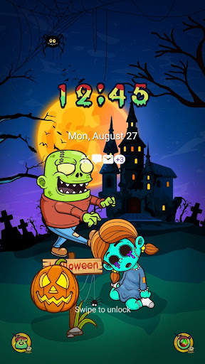 Zombie Halloween - Wallpaper screenshot 2