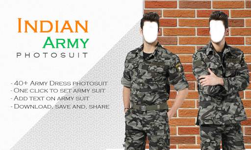 Best Indian Army Photo Suit screenshot 1