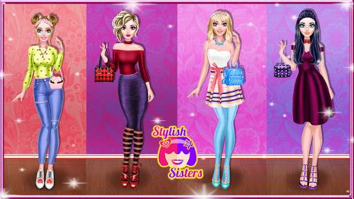 Stylish Sisters - Fashion Game 6 تصوير الشاشة