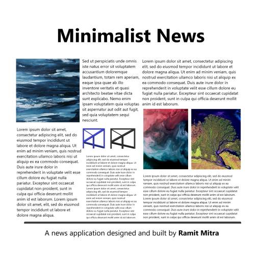 Minimalist News 3.0.0